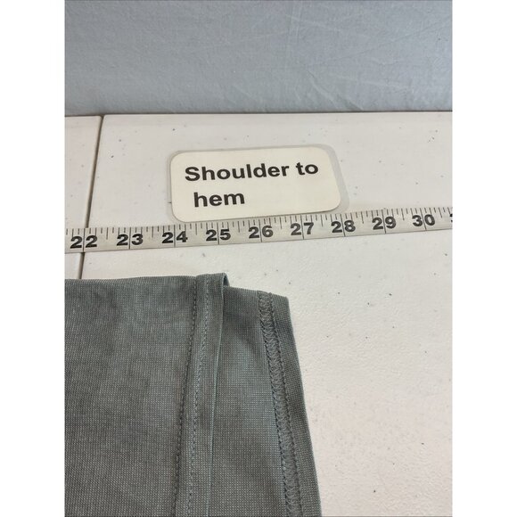 PATAGONIA CAPILENE LIGHTWEIGHT BASE LAYER POLYESTER SHIRT Mens MED green - Picture 7 of 8